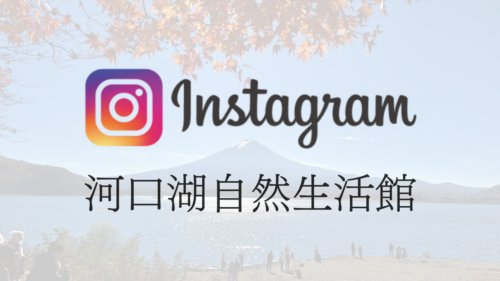 河口湖自然生活館　Instagram