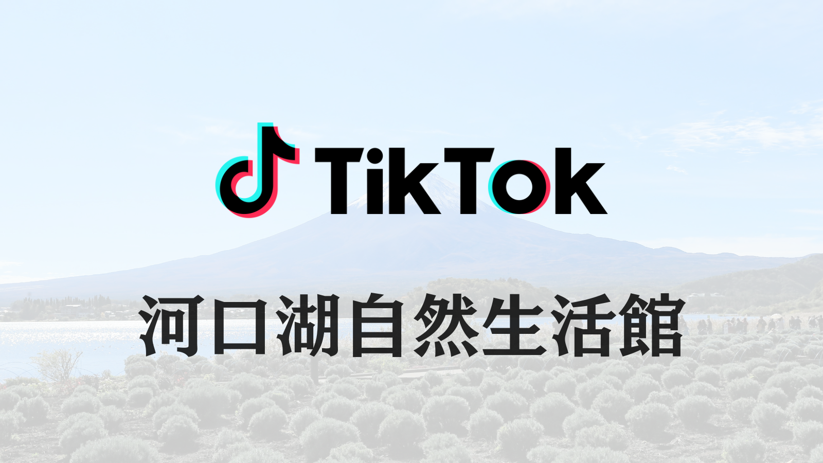 河口湖自然生活館　Tiktok